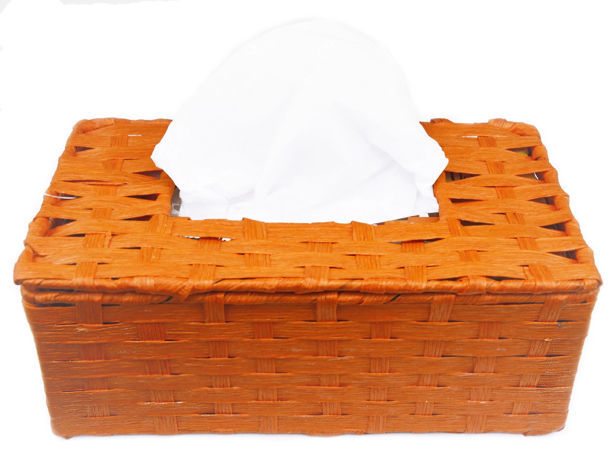Box na vreckovky oranžový