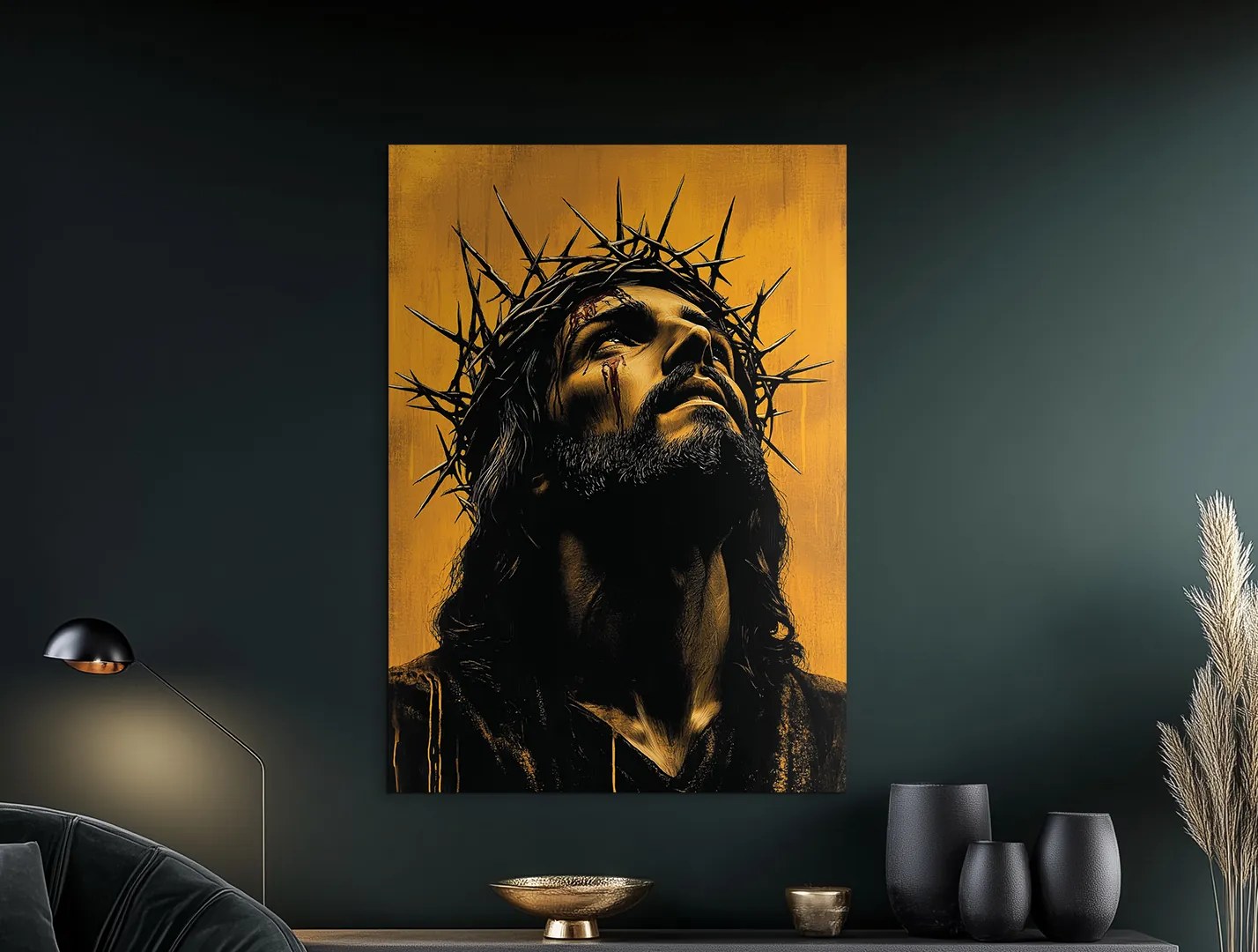 drevko | Obraz Tvár Vykupiteľa