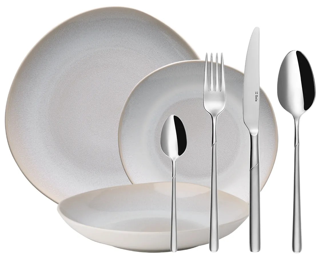 Štartovací set riadu 36 ks – Elements North organic - W0178