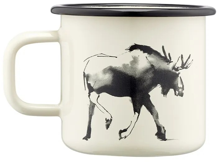 Hrnček Moose 0,37l, smalt / béžový