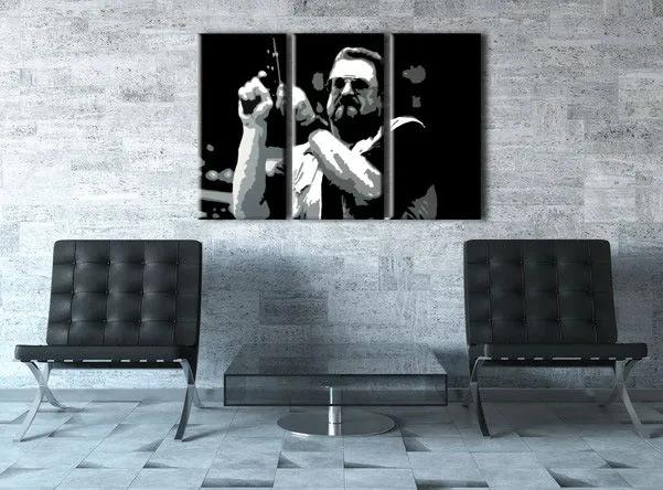 Ručne maľovaný POP Art obraz Big Lebowski | rôzne rozmery