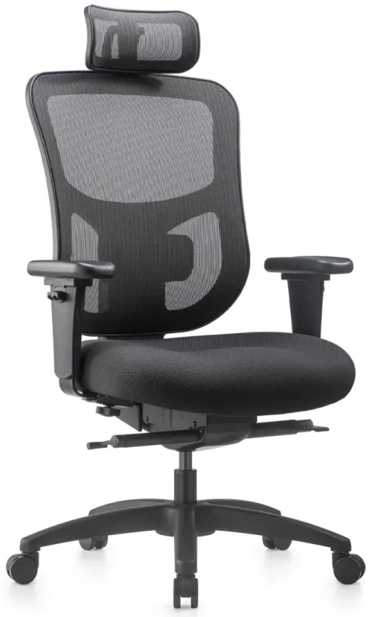 OFFICE PRO Záťažová kancelárska stolička NATUS Q24 čierna