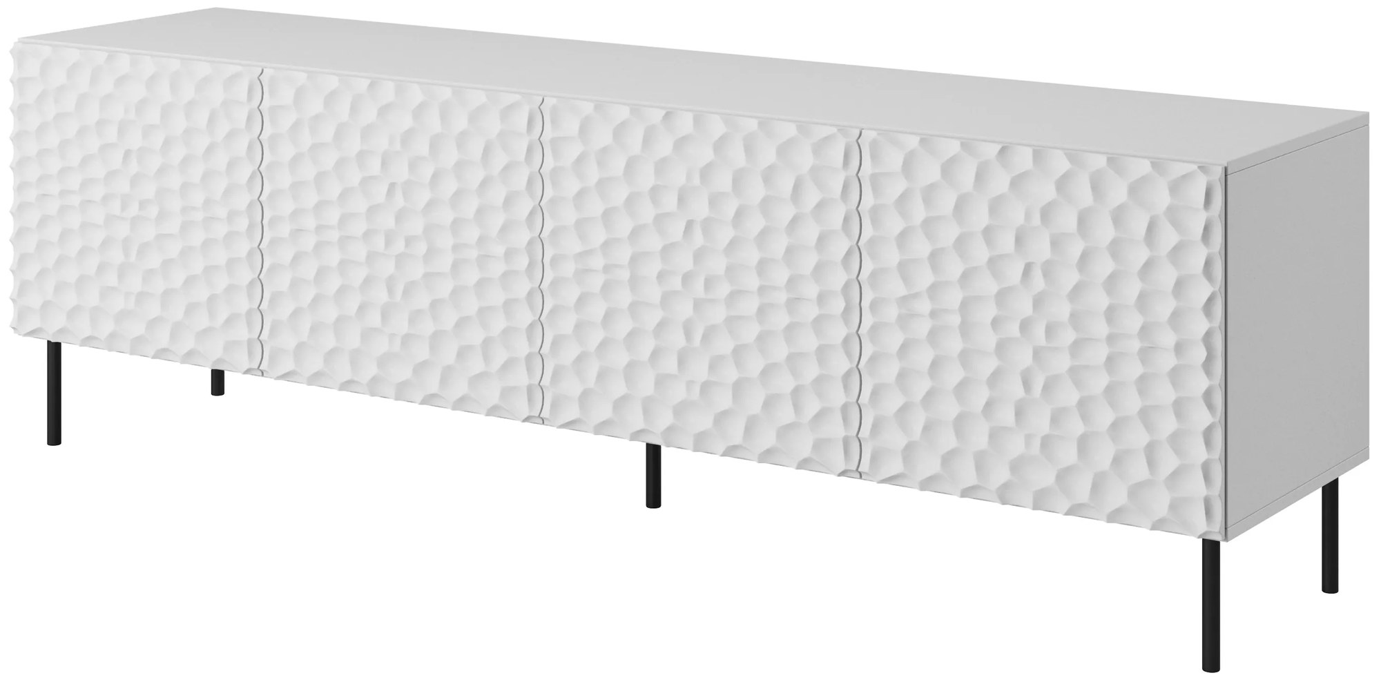 Cama TV stolík biely Hole