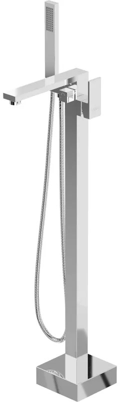 Mexen Urano voľnostojaca vaňová batéria, chrómová, 75233-00