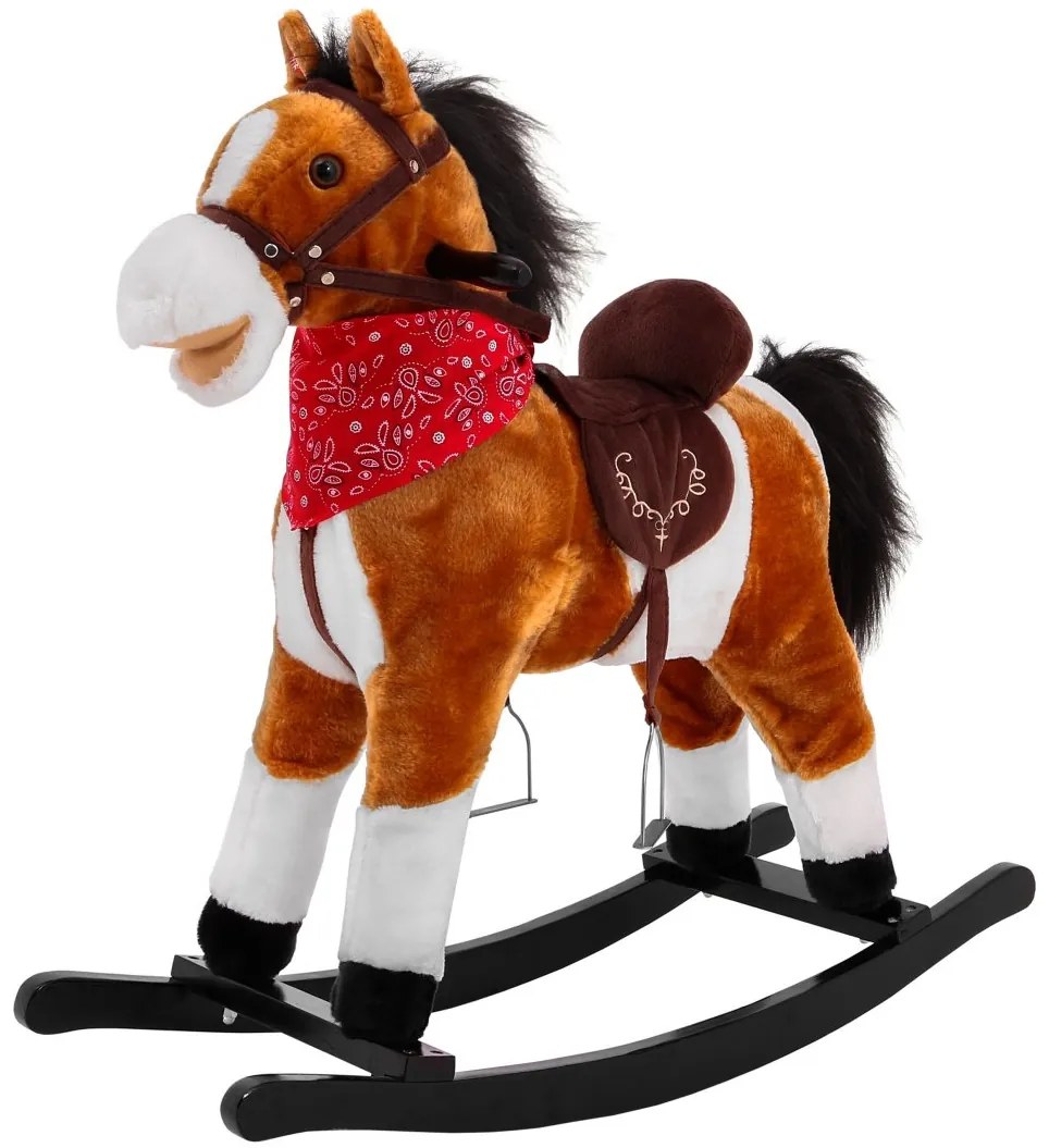 Hojdací kôň svetlohnedý