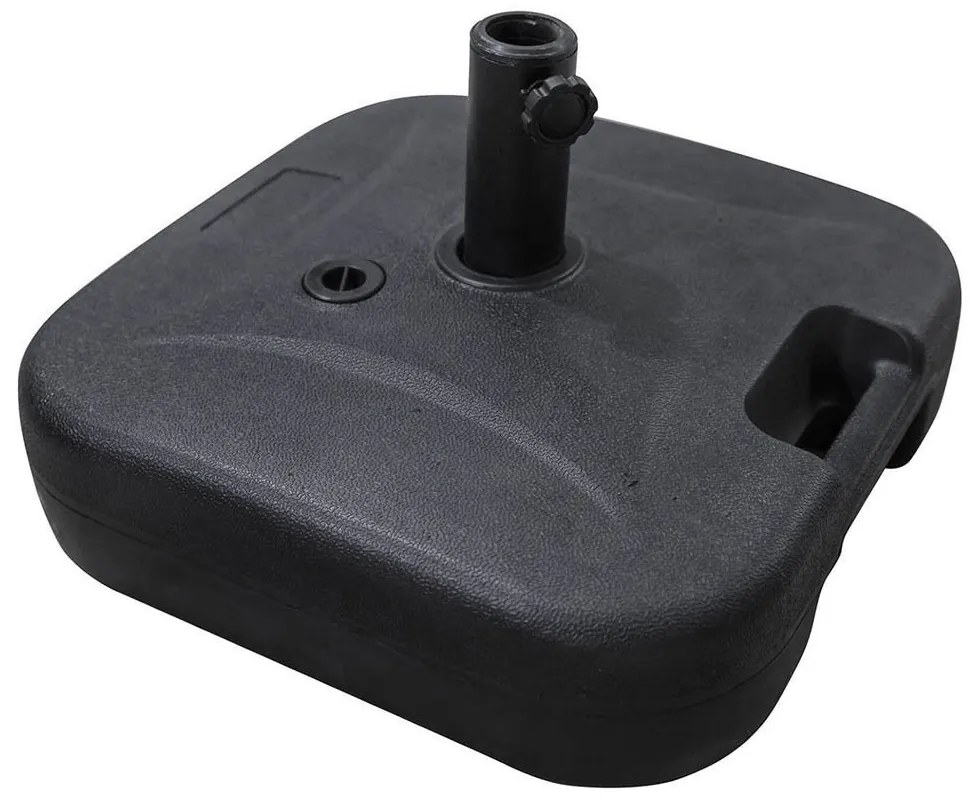 Pieskom/vodou plniteľný prenosný stojan na slnečník- viac typov, štorcový podstavec