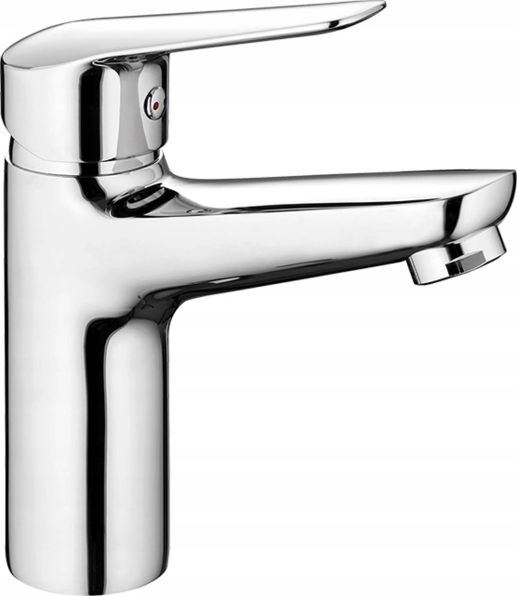 Deante Boro, stojanková umývadlová batéria, chrómová, BMO_020M