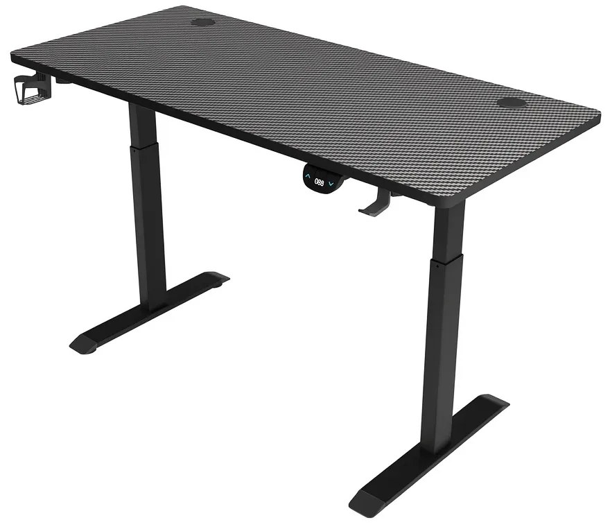 Herný stôl BR01 čierny 120 cm