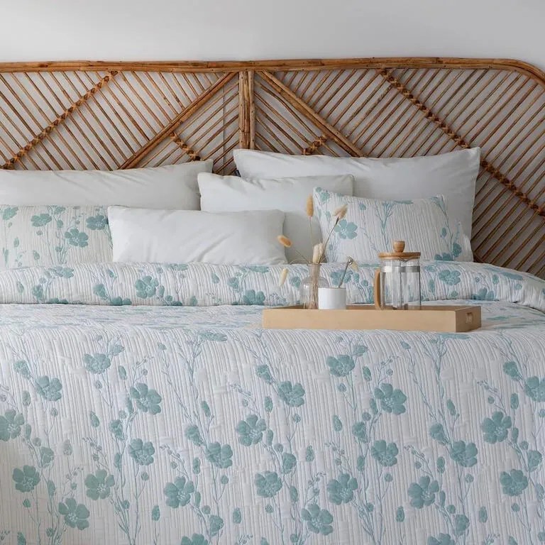 Prikrývky na posteľ SOFIA modrá jednolôžko