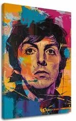 Obraz Paul McCartney - Beatlesovský génius | 100% originál domaľovaný akrylom