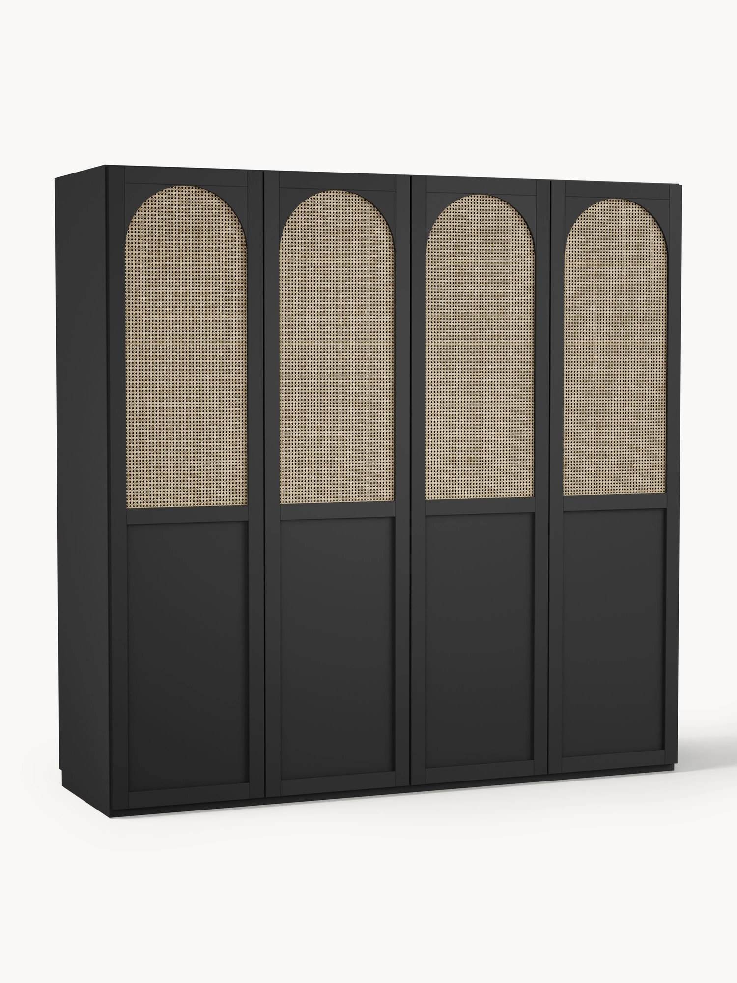 Modulárna šatníková skriňa's krídlovými dverami Jeanne, Š 200 cm, rôzne možnosti