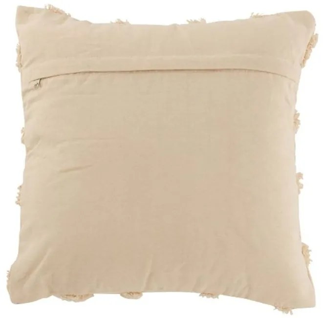 Prírodný bavlnený vankúš so strapcami Ibiza flower - 45 * 45cm