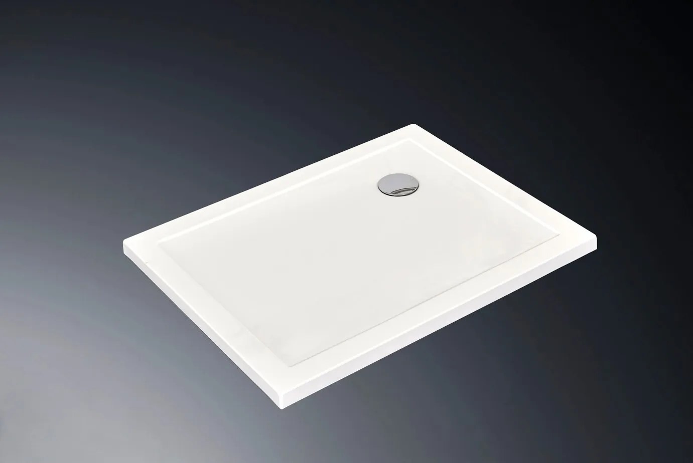 Erga Laos, obdĺžniková sprchová vanička 110x80x5cm, akrylát, biela lesklá, ERG-V06-ACR-8011S-WH-CR