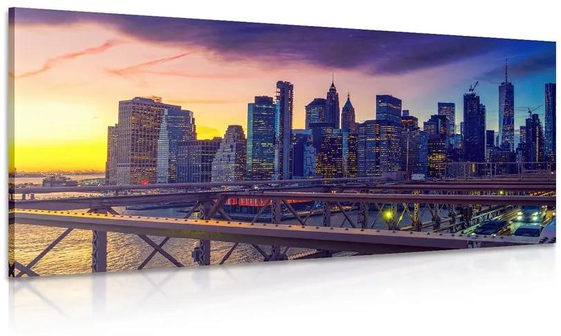 Obraz rušné veľkomesto