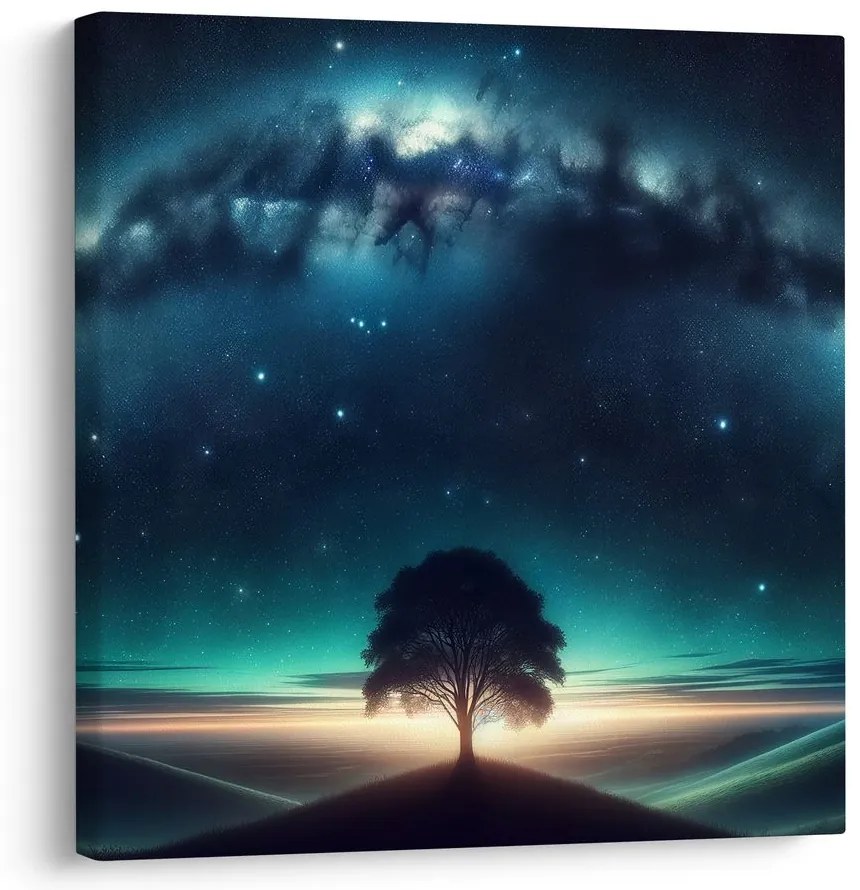 Obraz strom života vo vesmíre