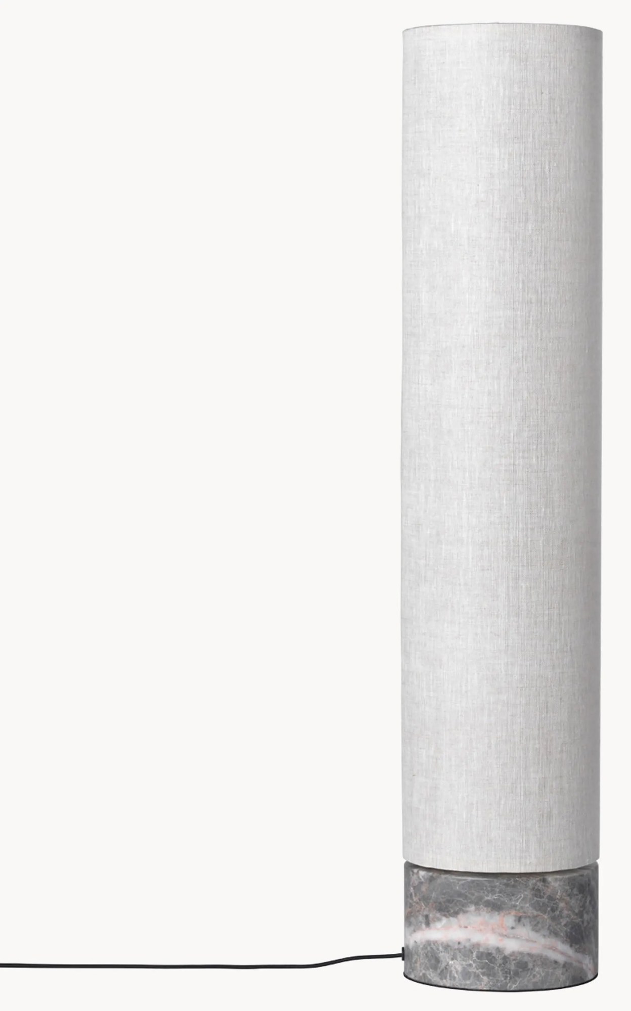 Stmievateľná stojacia LED lampa's mramorovým podstvacom Unbound, rôzne veľkosti