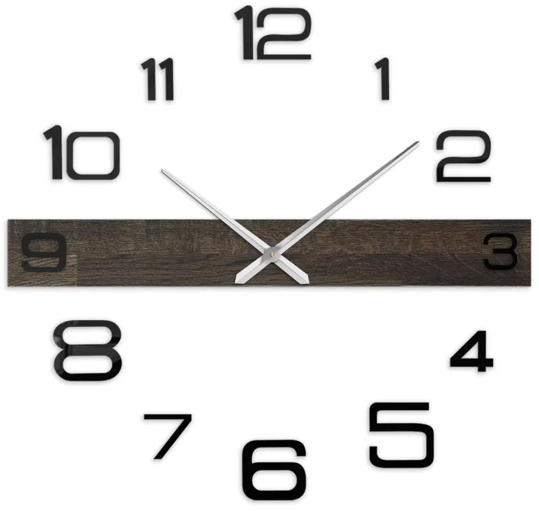 Minimalistické elegantné hodiny dubové drevo I SENTOP MAS023-3169