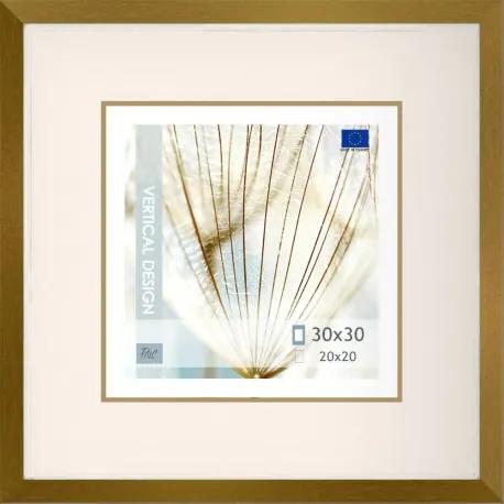 Fotorám 30x30, Quadro/GOLD