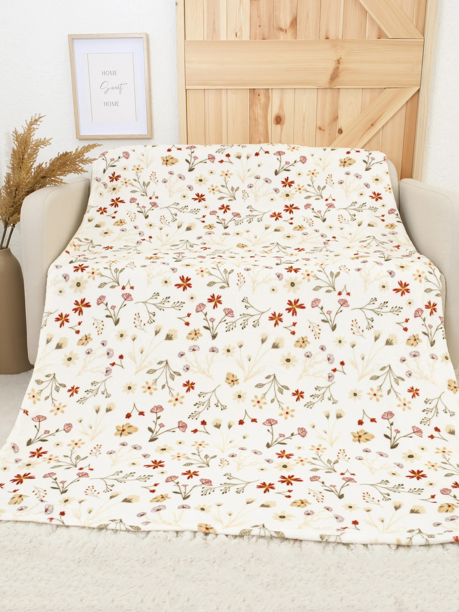 Deka mikroplyš Exclusive 150 × 200 cm – Vanessa béžová