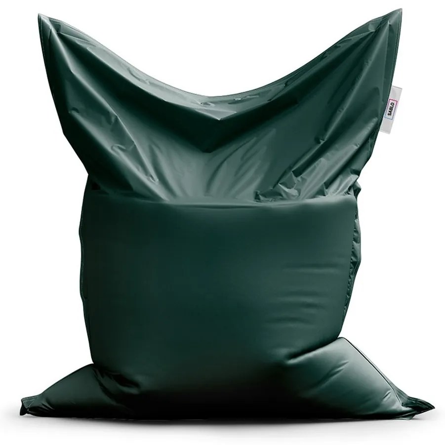 Sedací vak Classic lesná zelená 2 - detský, tmavo zelená