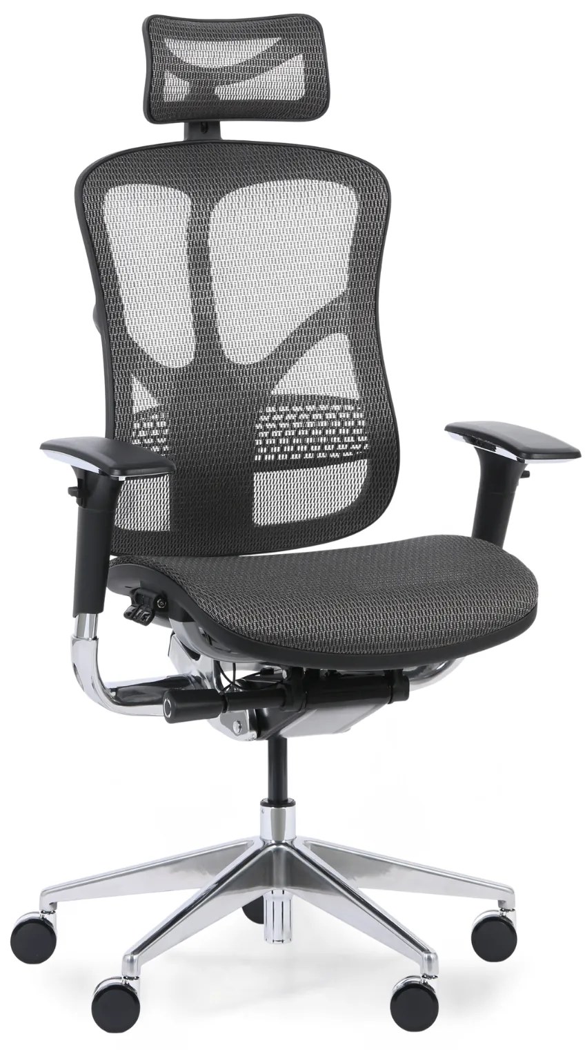 Multifunkčná kancelárska stolička WINSTON AA, sivá