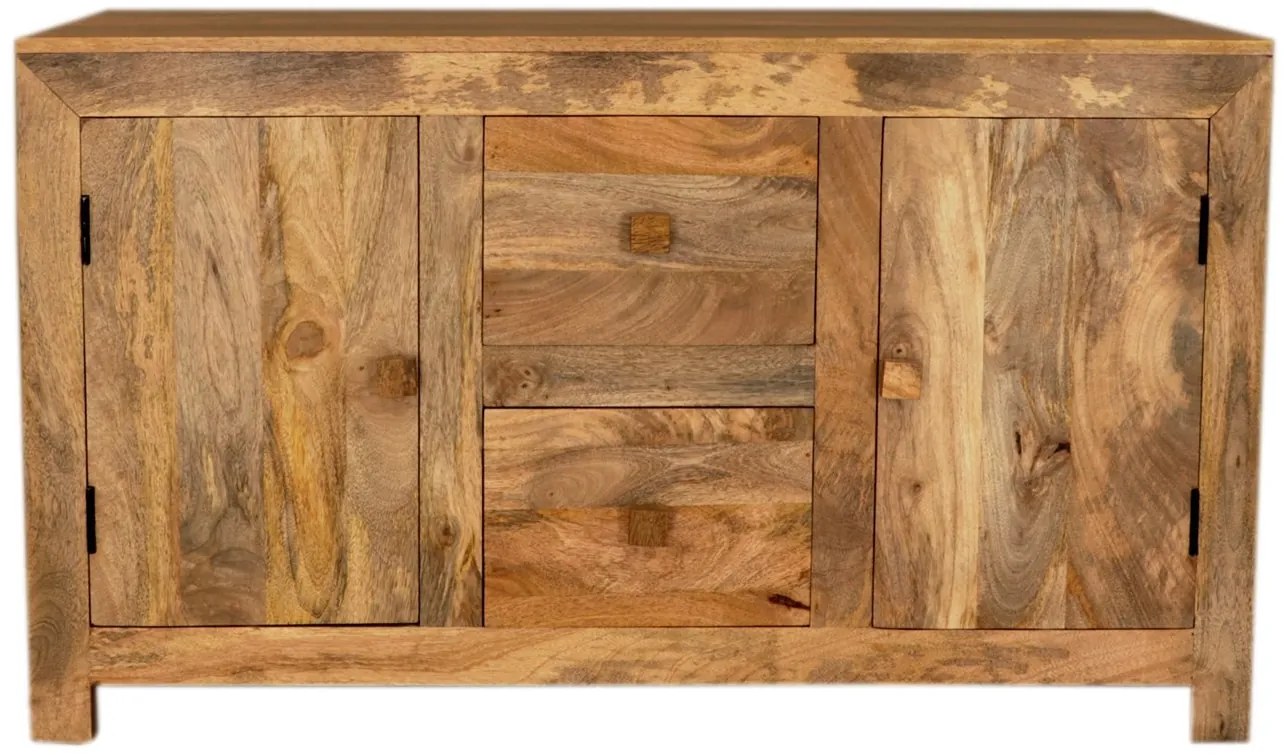 furniture-nabytek.cz - Kúpeľňová skrinka 120 cm z mangového dreva 120x70x45