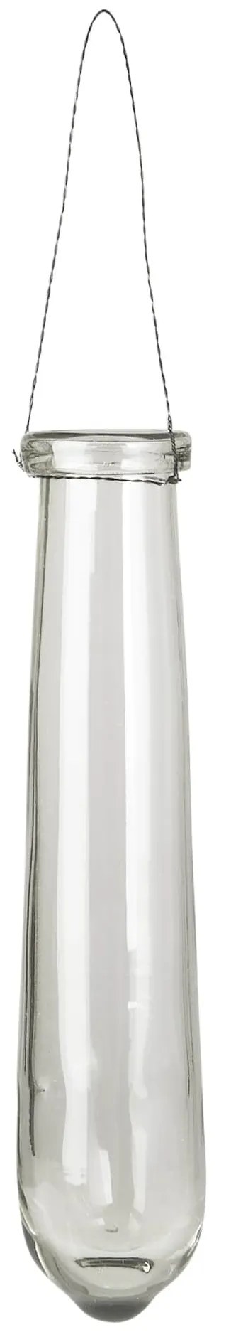 Ib Laursen Závesná sklenená vázička Hand Blown