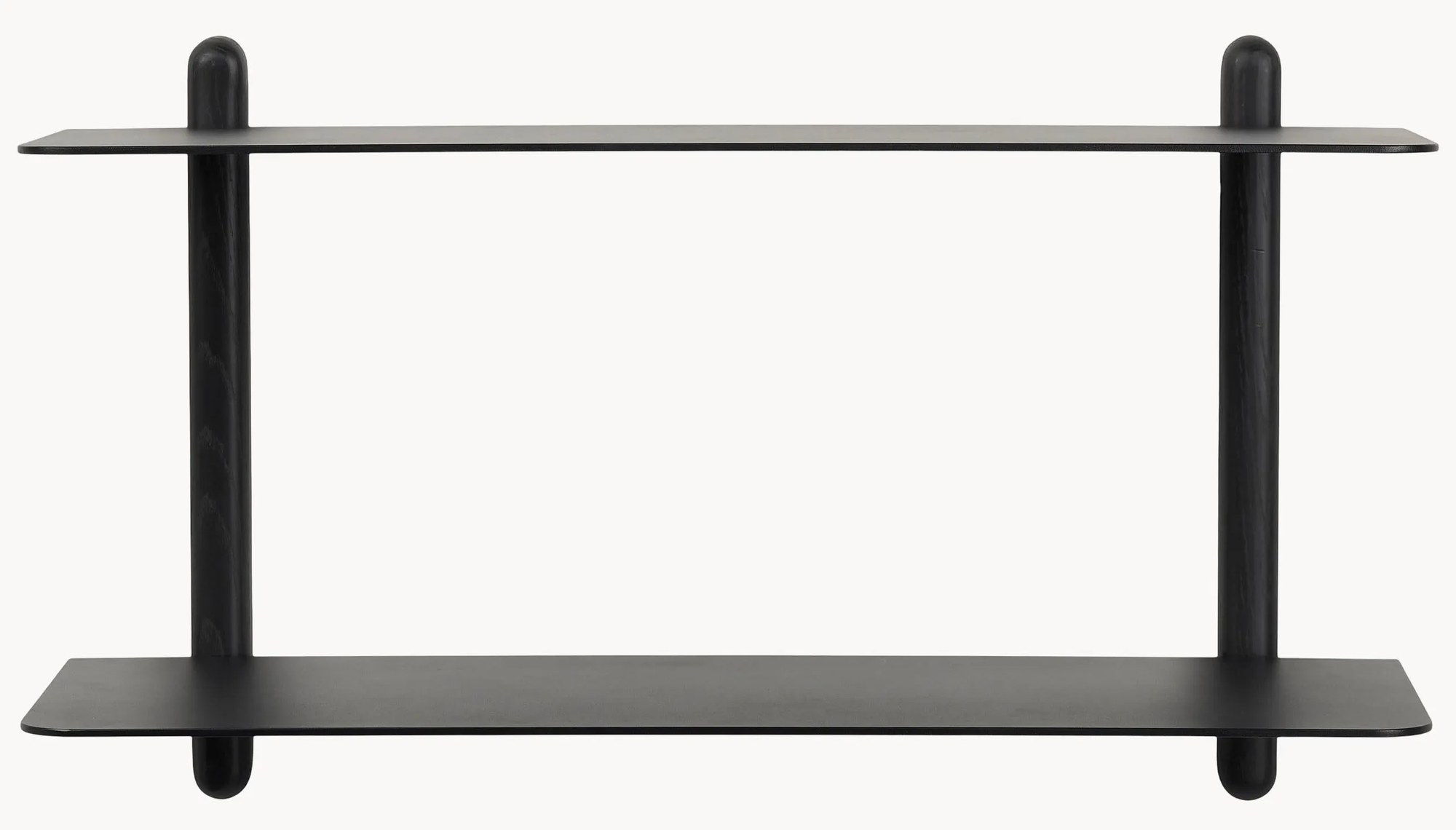 Nástenný regál z jaseňového dreva Nivo