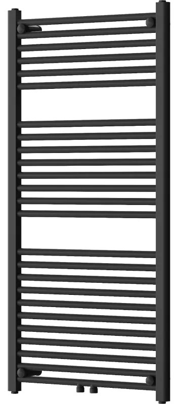 Mexen Mars, vykurovacie teleso 1200 x 600 mm, 617 W, čierna, W110-1200-600-00-70