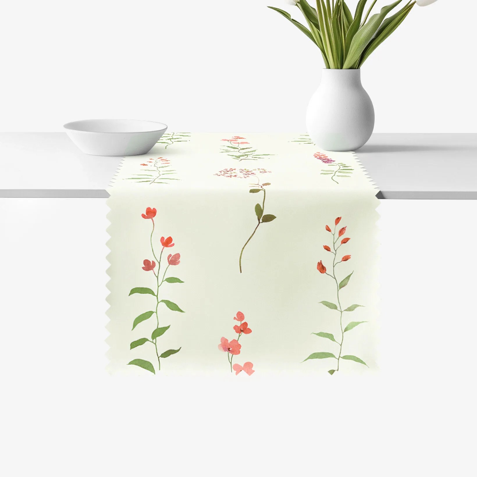 Goldea behúň na stôl teflónový - poľné kvetiny 50x120 cm Goldea behúň na stôl teflónový - poľné kvetiny 50x120 cm