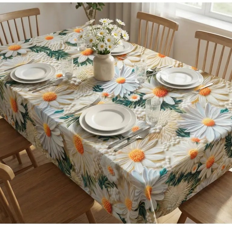 Obrus na stôl Aramina EMI, priemer 150 cm okrúhly