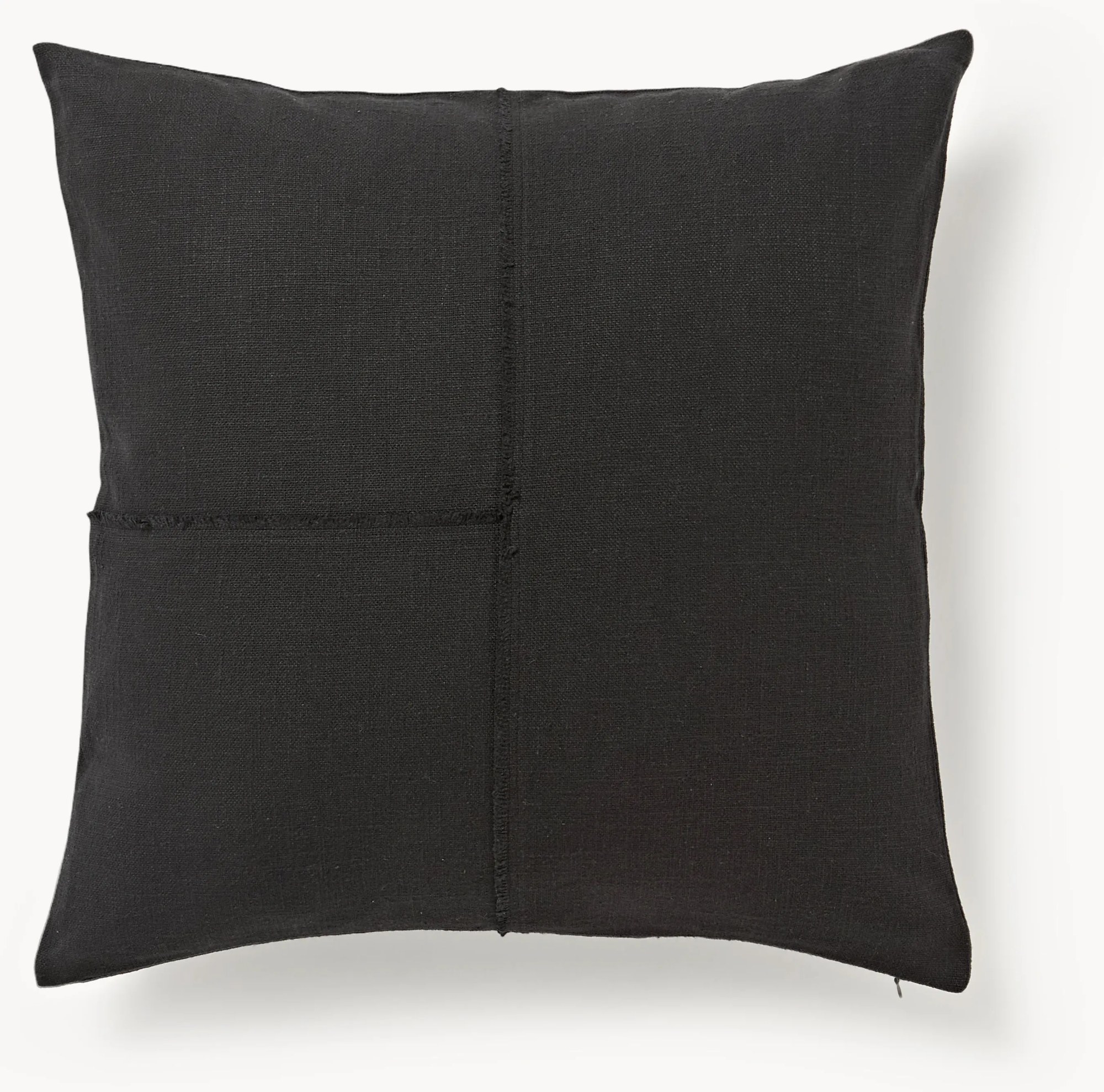 Ručne tkaný poťah na vankúš s ozdobným prešívaním Naht