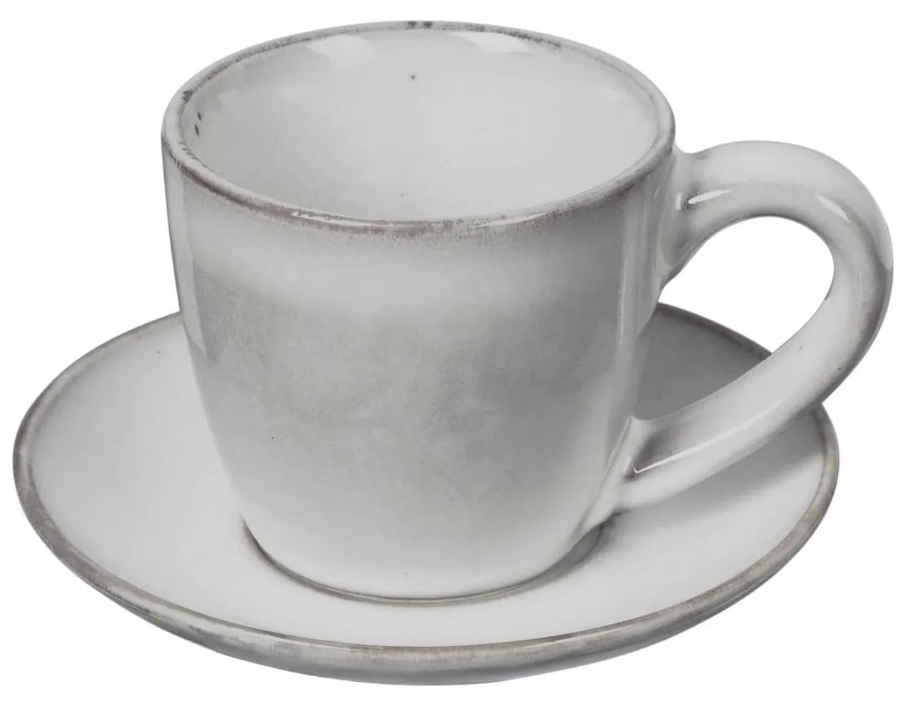 Broste Šálka s podšálkou na espresso Nordic Sand 50 ml