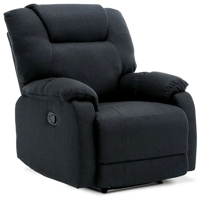 BONTEC Relaxačné kreslo, béžová, látka, TV-4088 CRM2 Farba: Šedá