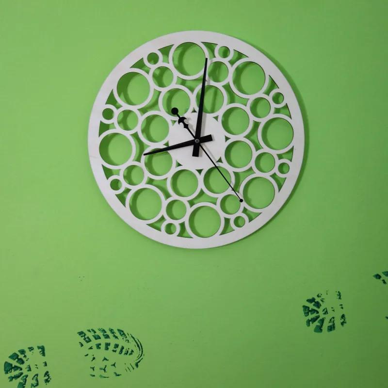 Nástenné hodiny z drevenej preglejky po stopách času l 3D HODINY PR0158 HEU+