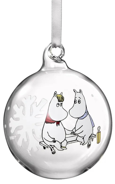 Vianočná ozdoba Moomin Snowflake 7cm