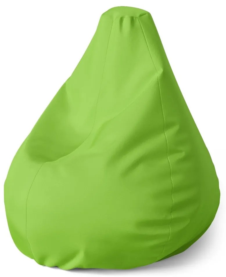 Sedací vak Pear jablkovozelená - detský, zelená