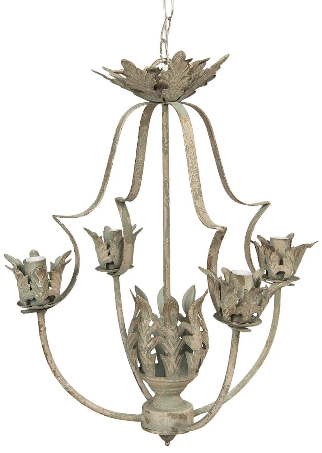 Vintage závesné svetlo s patinou Abrasion - Ø 36 * 59 cm