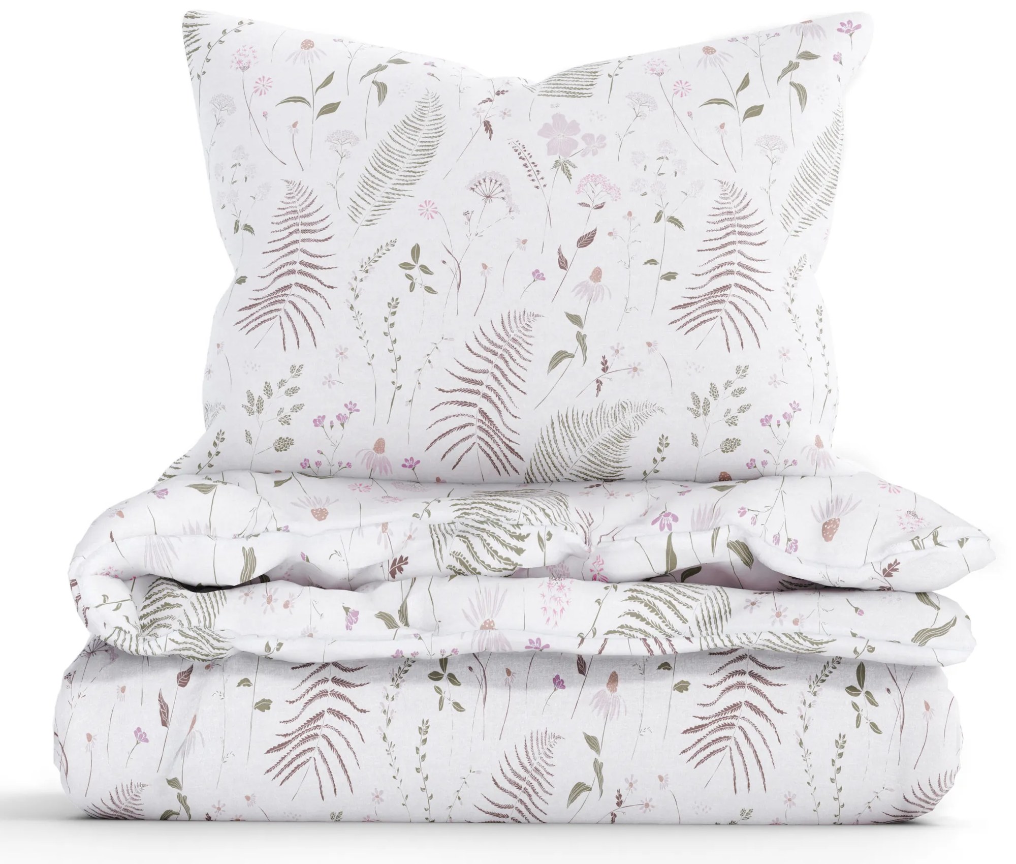 Predĺžené bavlnené obliečky Renforcé – Gloria biele