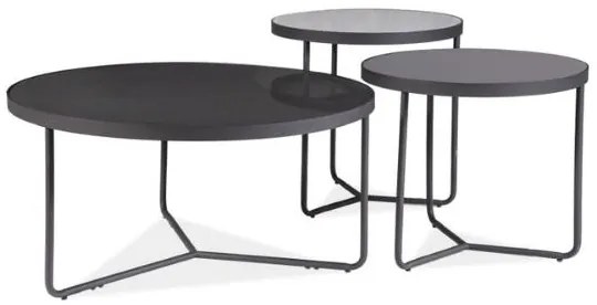 Konferenčný stolík Artemida, čierna