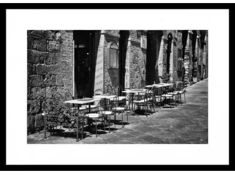 B&amp;W rámovaný obraz 50x70