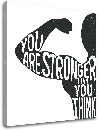 Motivačný obraz na stenu You are stronger | rôzne rozmery
