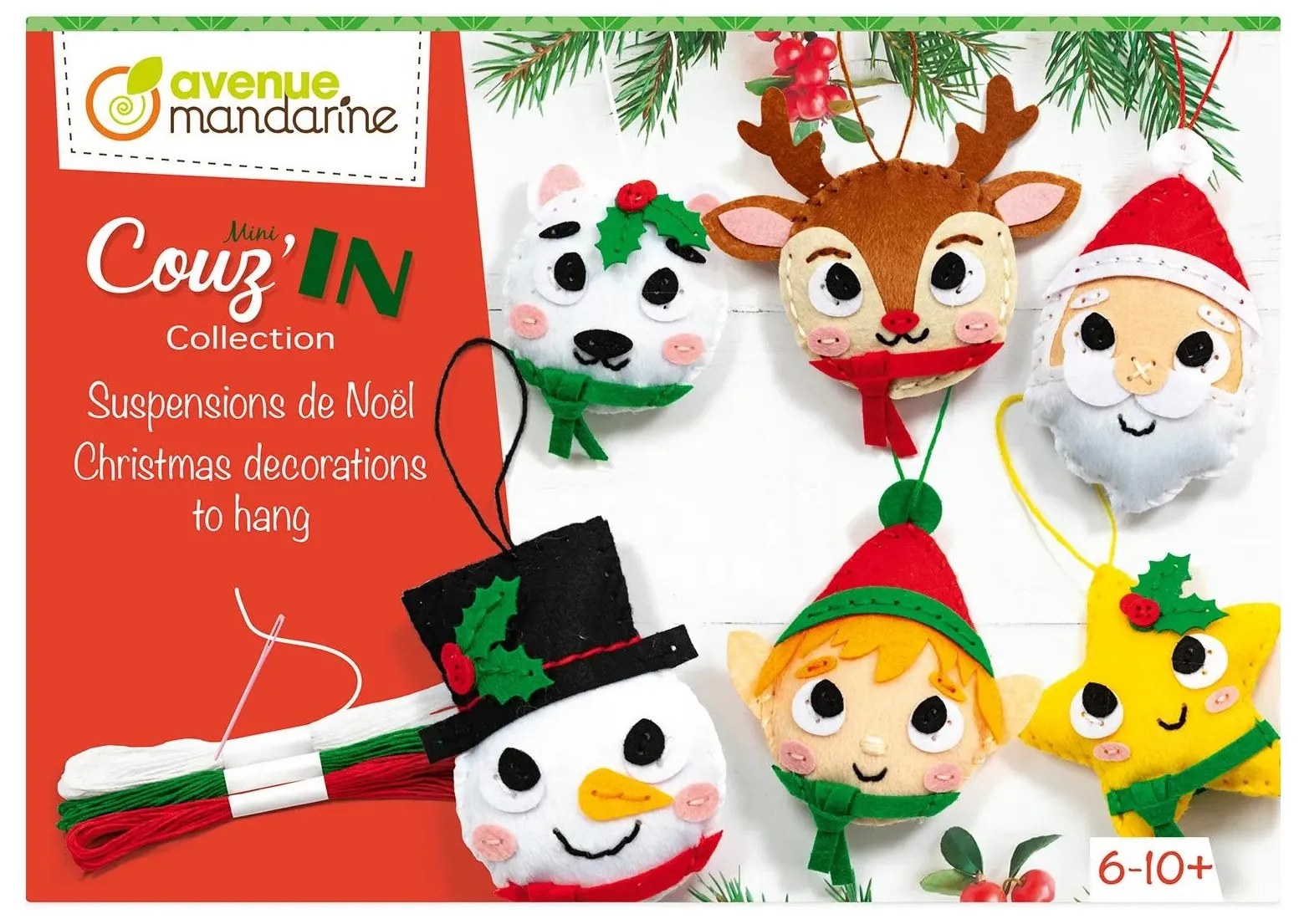 Kreatívna súprava šitia – vianočné ozdoby