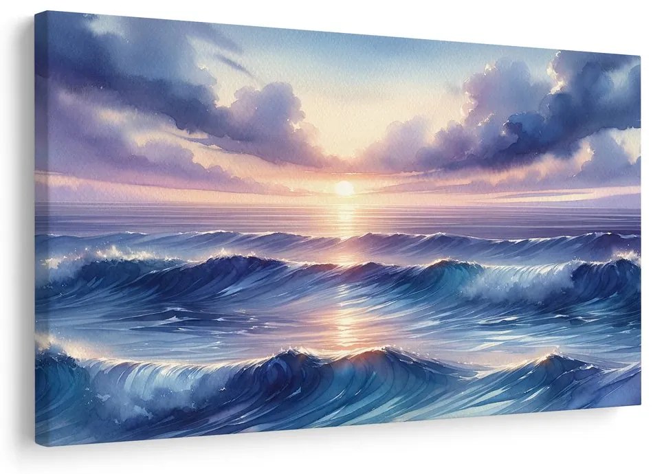 Obraz dych oceánu a neba