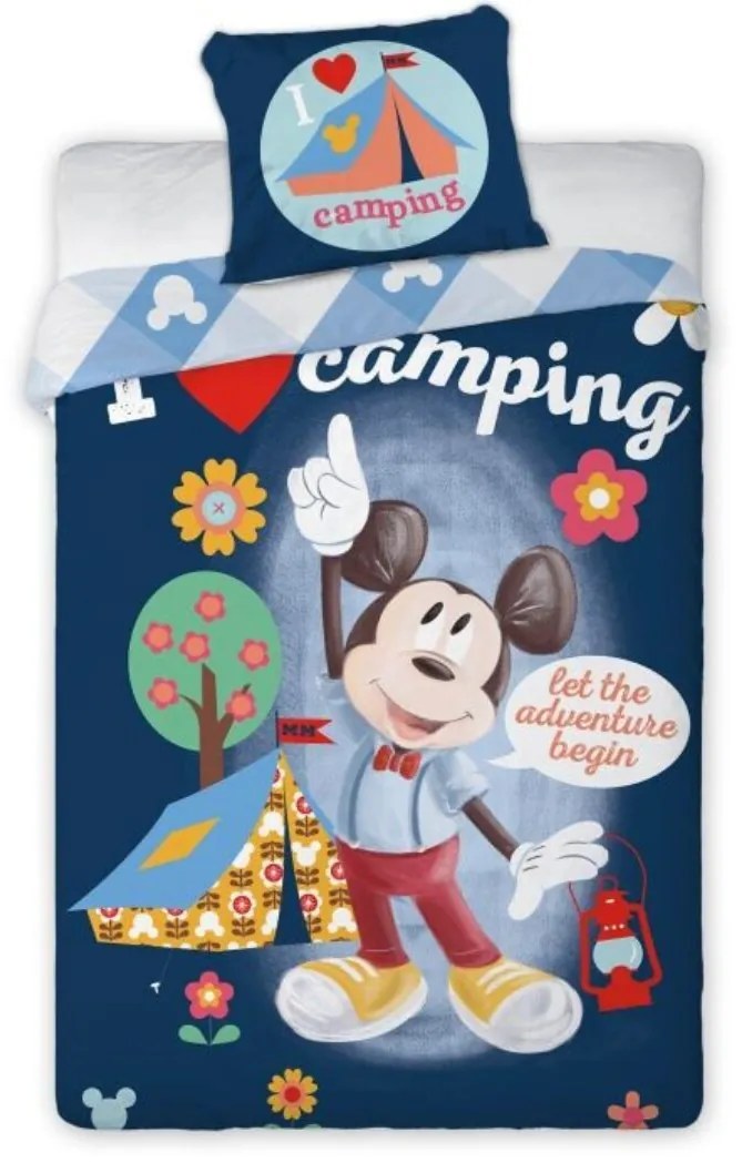 Obliecky Disney Mickey Mouse 140x200cm+90x70cm Faro