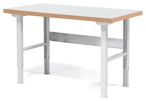 Profi dielenský stôl SOLID, nosnosť 750 kg, 1500x800 mm, HPL