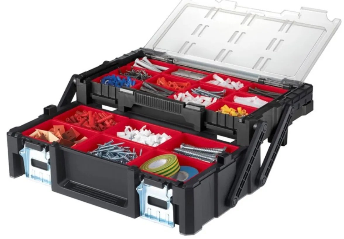 Curver Cantilever box 18 na náradie s 18 priehradkami Poškodený obal: Nie