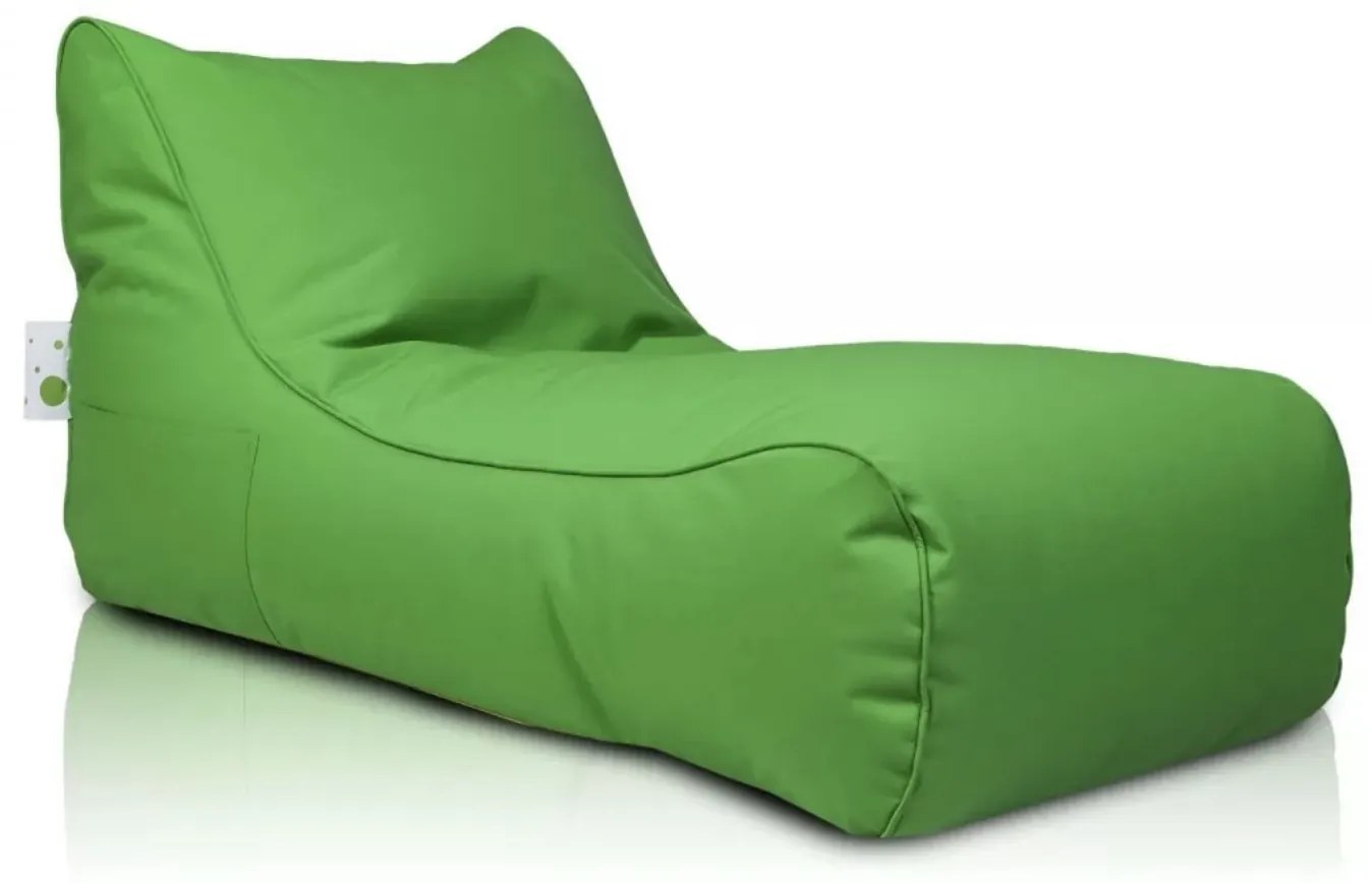 Sedací vak Master Outdoor – pohodlné kreslo z vodeodolného polyesteru Farba: M9 - zelený