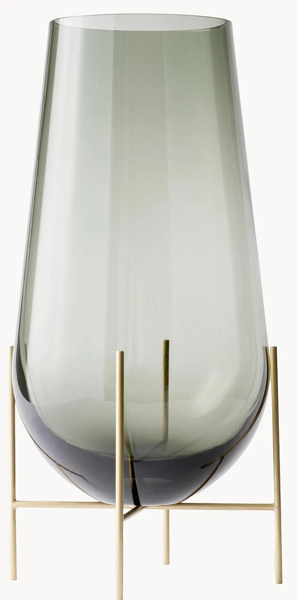 Ručne fúkaná váza Échasse, V 28 cm