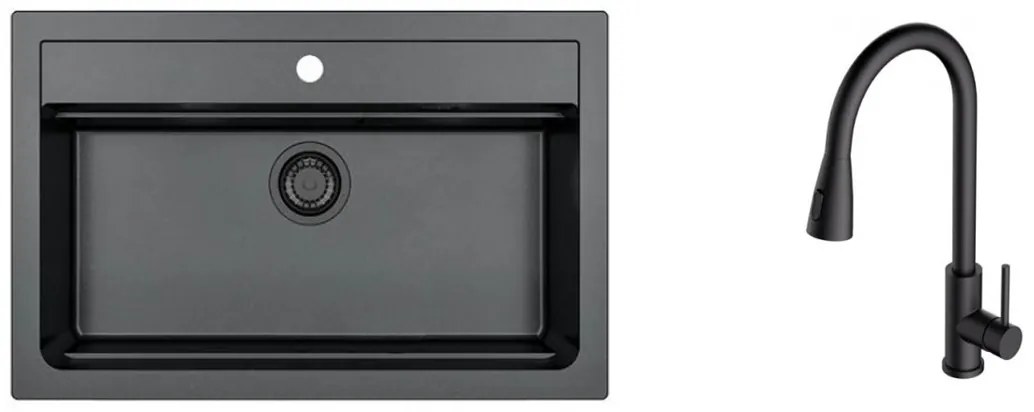 ALVEUS CZ SET ALVEUS ATROX 40 / 91 BLACK ADDITION + BATERIE PRIMROSE 91